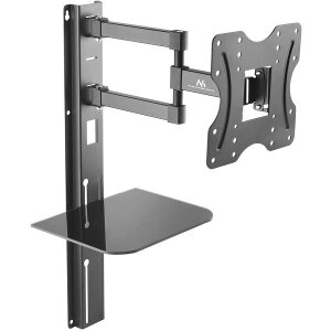 MACLEAN MC-771 TV WALL MOUNT 23-42' WITH SHELF