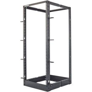 INTELLINET 714242 19'' 26U/600X1000MM 4 POST OPEN FRAME RACK FLAT PACKED BLACK