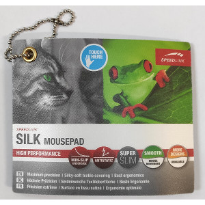 SPEEDLINK SL-6232-42-DEMO MOUSEPAD-TESTPATTERN SILK & CROME + BALLCHAIN