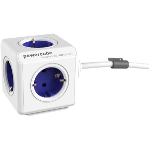 ALLOCACOC POWERCUBE EXTENDED INCL. 1.5M CABLE BLUE TYPE F