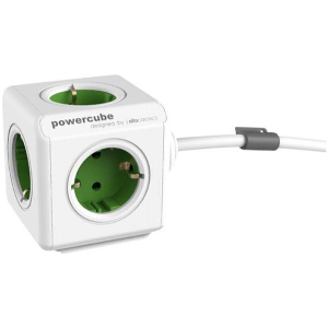 ALLOCACOC POWERCUBE EXTENDED GREEN - 5 ΠΡΙΖΕΣ ΜΕ ΚΑΛΩΔΙΟ 1.5Μ