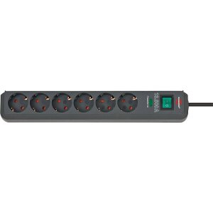 BRENNENSTUHL ECO-LINE 13.500A POWER STRIP 6-FOLD 5M USS 1159710515