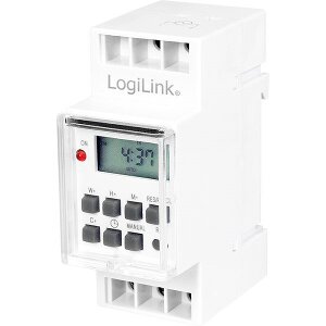 LOGILINK ET0010 DIGITAL TIME SWITCH FOR DIN-RAILS