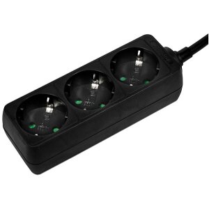 LOGILINK LPS205B SOCKET OUTLET 3-WAY 1.5M BLACK