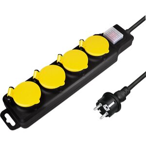LOGILINK LPS254 POWER STRIP 4-WAY WITH SWITCH 4X CEE 7/3 OUTDOOR