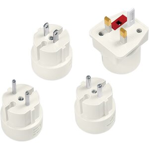 LOGILINK PA0186 SOCKET ADAPTER TRAVEL SET 4 DIFFERENT ADAPTERS