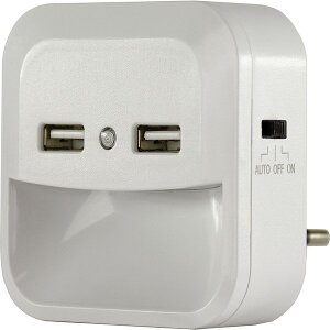 REV NIGHT LIGHT LED SENSOR 2X USB-A 0029470102