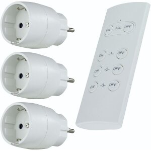 REV REMOTE SCHUKO SET 3 + 1 MINI INDOOR 0085500103