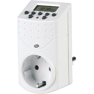 REV TIMER DIGITAL WHITE 0025100109 WS