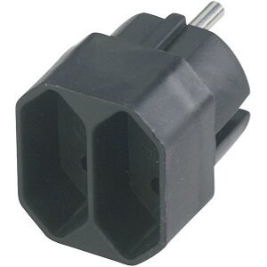 REV TRANSITION PLUG 2-FOLD BLACK 0512711777 SCHWA