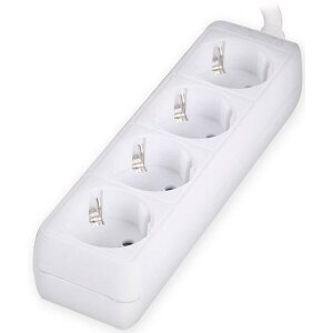 SONORA PSW400 POWER STRIP WITH 4 SOCKETS 1.5M WHITE