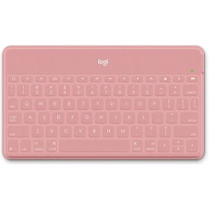 ΠΛΗΚΤΡΟΛΟΓΙΟ LOGITECH KEYS TO GO BLUETOOTH KEYBOARD FOR IOS BLUSH