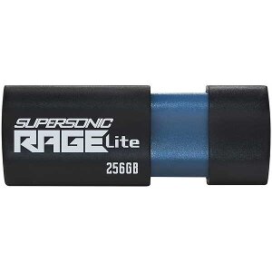 PATRIOT PEF256GRLB32U SUPERSONIC RAGE LITE 256GB USB 3.2 GEN 1 FLASH DRIVE