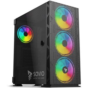 SAVIO RAPTOR X1 ARGB CASE MESH / GLASS