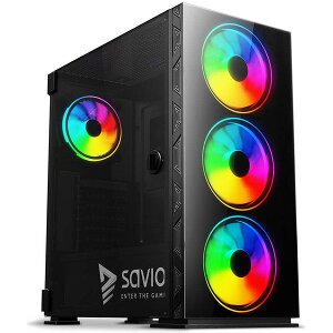 SAVIO PRIME X1 ARGB CASE GLASS