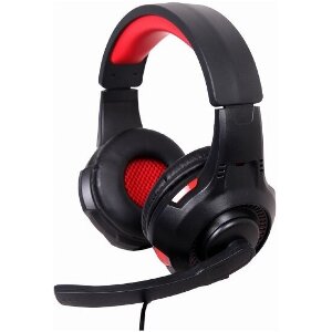 GEMBIRD GHS-U-5.1-01 HEADSET BLACK / RED