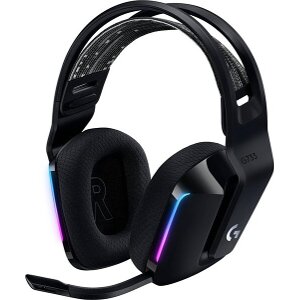 LOGITECH G733 LIGHTSPEED WIRELESS RGB GAMING HEADSET BLACK