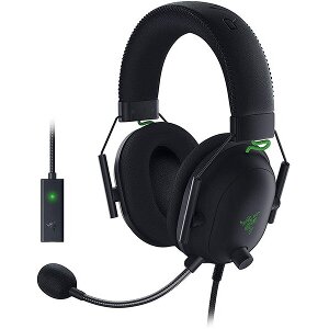 RAZER BLACKSHARK V2 GAMING HEADSET & USB AUDIO CARD - THX - PC/PS4/PS5