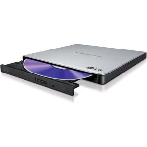 LG GP57ES40 ULTRA PORTABLE SLIM DVD-RW SILVER