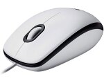 LOGITECH M100 MOUSE WHITE