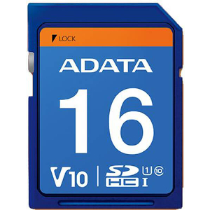 ADATA 16GB SECURE DIGITAL HIGH CAPACITY UHS-I CLASS 10