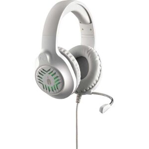 SPARTAN GEAR MEDUSA WIRED HEADSET WHITE/GREY