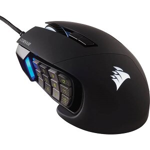 CORSAIR MOUSE SCIMITAR ELITE RGB BLACK