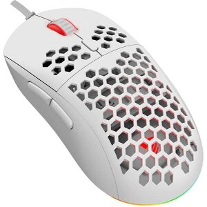 SAVIO HEX-R GAMING MOUSE WHITE