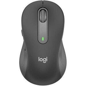 LOGITECH 910-006236 SIGNATURE M650 WIRELESS MOUSE LARGE GRAPHITE