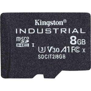 KINGSTON SDCIT2/8GBSP 8GB INDUSTRIAL MICRO SDHC UHS-I CLASS 10 U3 V30 A1