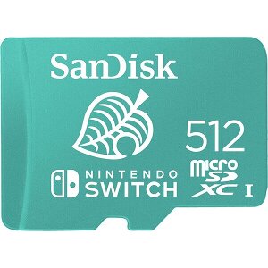 SANDISK NINTENDO SWITCH SDSQXAO-512G-GNCZN 512GB MICRO SDXC U3