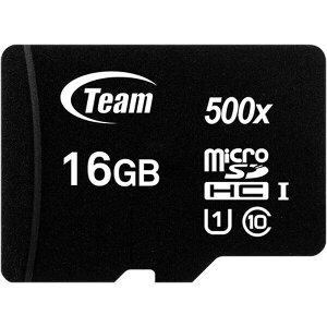 TEAM GROUP TUSDH16GCL10U03 MEMORY CARD SERIES 16GB MICRO SDHC UHS-I U1 WITH ADAPTER