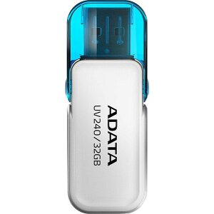 ADATA AUV240-32G-RWH 32GB USB 2.0 FLASH DRIVE WHITE