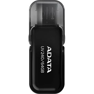 ADATA AUV240-64G-RBK UV240 64GB USB 2.0 FLASH DRIVE BLACK