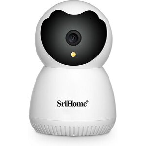 SRIHOME SH036 WIRELESS IP CAMERA 1296P PAN TILT NIGHT VISION SPOTLIGHT