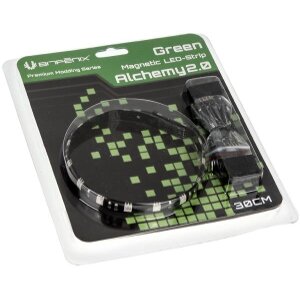 BITFENIX ALCHEMY 2.0 MAGNETIC LED STRIP - 30CM 15 LED GREEN