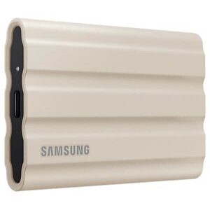 ΕΞΩΤΕΡΙΚΟΣ ΣΚΛΗΡΟΣ SAMSUNG MU-PE1T0K/EU PORTABLE SSD T7 SHIELD 1TB USB3.2 BEIGE