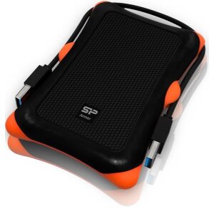 SILICON POWER ARMOR A30 2.5'' PORTABLE HDD 1TB USB3.0 SHOCK PROOF BLACK