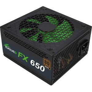 PSU EVOLVEO FX 650 650W 80+ BRONZE ATX POWER SUPPLY SILENT BULK