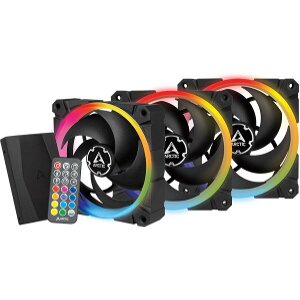 ARCTIC BIONIX P120 A-RGB 3 FANS BUNDLE - 120MM A-RGB ILLUMINATED FANS & ARGB CONTROLLER