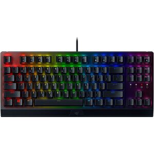 RAZER KEYBOARD BLACKWIDOW V3 10KEYLESS GREENSW
