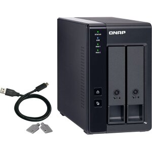 QNAP TR-002 DIRECT ATTACHED STORAGE 2-BAY USB3.2 TYPE-C