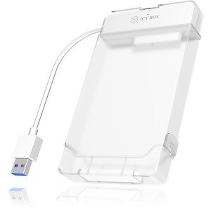 RAIDSONIC ICY BOX IB-AC703-U3 USB 3.0 ADAPTER CABLE FOR 2.5'' SATA HDD/SSD WHITE