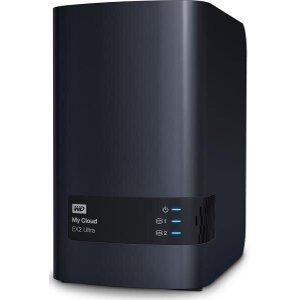 WESTERN DIGITAL WDBVBZ0000NCH MY CLOUD EX2 ULTRA 2-BAY GIGABIT ETHERNET NAS STORAGE 3.5''