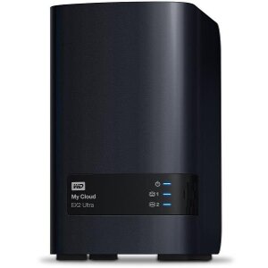 WESTERN DIGITAL WDBVBZ0040JCH MY CLOUD EX2 ULTRA 4TB 2-BAY GIGABIT ETHERNET NAS STORAGE 3.5''