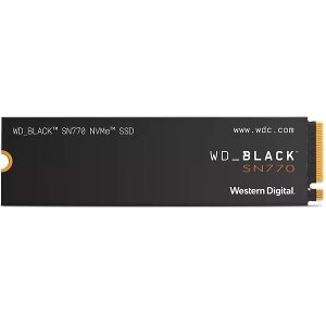 SSD WESTERN DIGITAL WDS200T3X0E SN770 BLACK 2TB NVME PCIE GEN 4.0 X4 M.2 2280