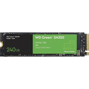 SSD WESTERN DIGITAL WDS240G2G0C GREEN SN350 240GB M.2 NVME PCIE GEN3 X4