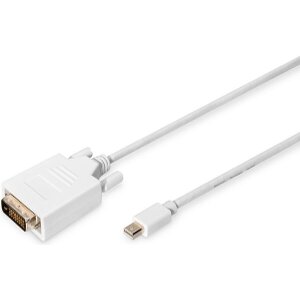 DIGITUS DVI TO MINI DISPLAY PORT 1.1A 24+1 MM CABLE 2M