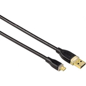 HAMA 200608 CABLE MICRO USB 2.0 1.5 M BLACK