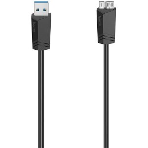 HAMA 200627 CABLE USB 3.0 A PLUG - USB 3.0 MICRO B PLUG 1.5 M